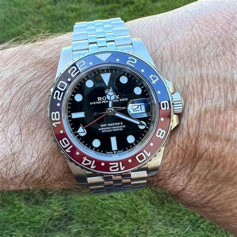 rolex pepsi 126710|Rolex gmt Pepsi bezel.